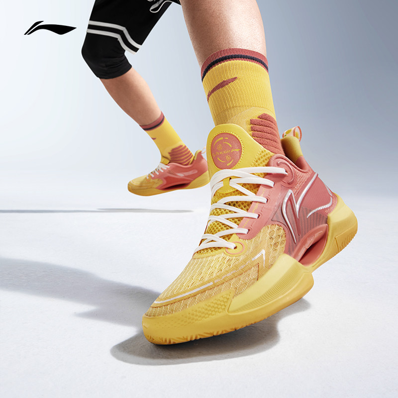 李宁篮球鞋超轻v2低帮高回弹男鞋 李宁篮球篮球鞋