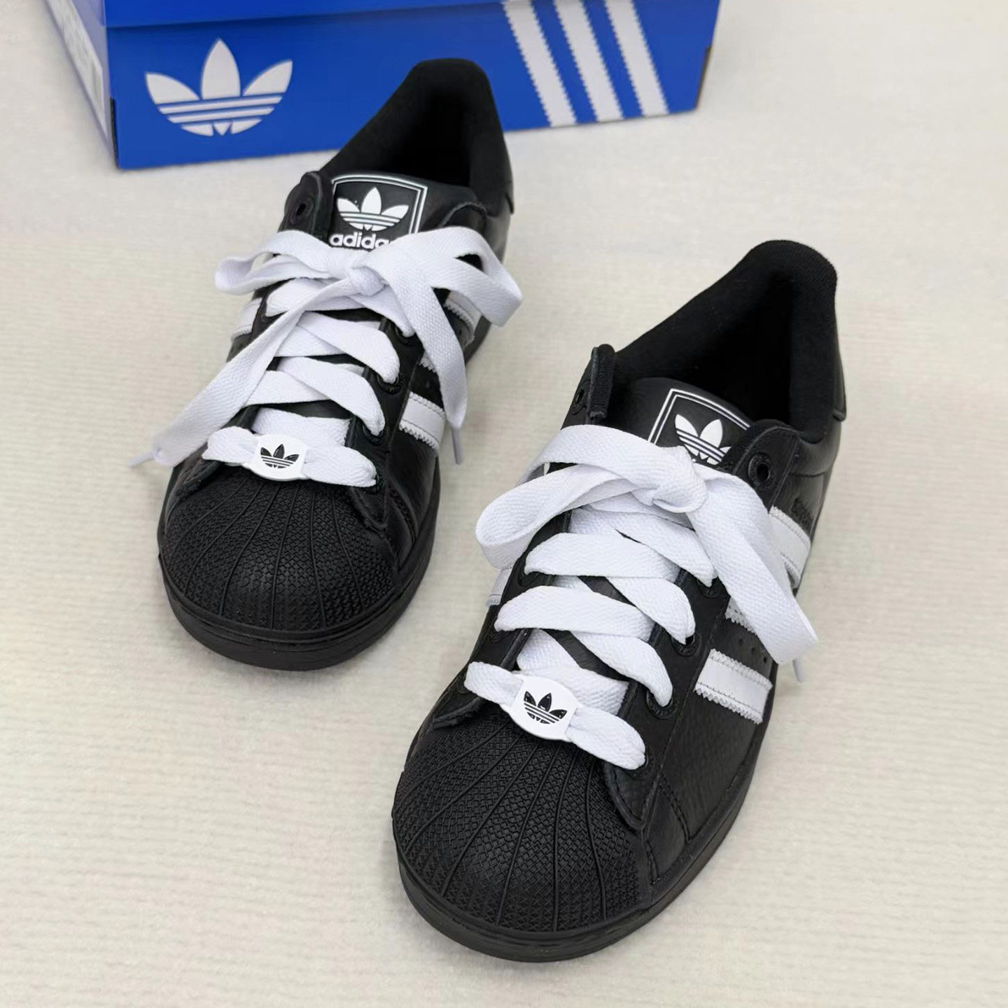 adidas/阿迪达斯Superstar 2男女防滑耐磨舒适减震低帮板鞋KK4473,淘宝优惠券,粉丝福利购,淘宝优惠卷