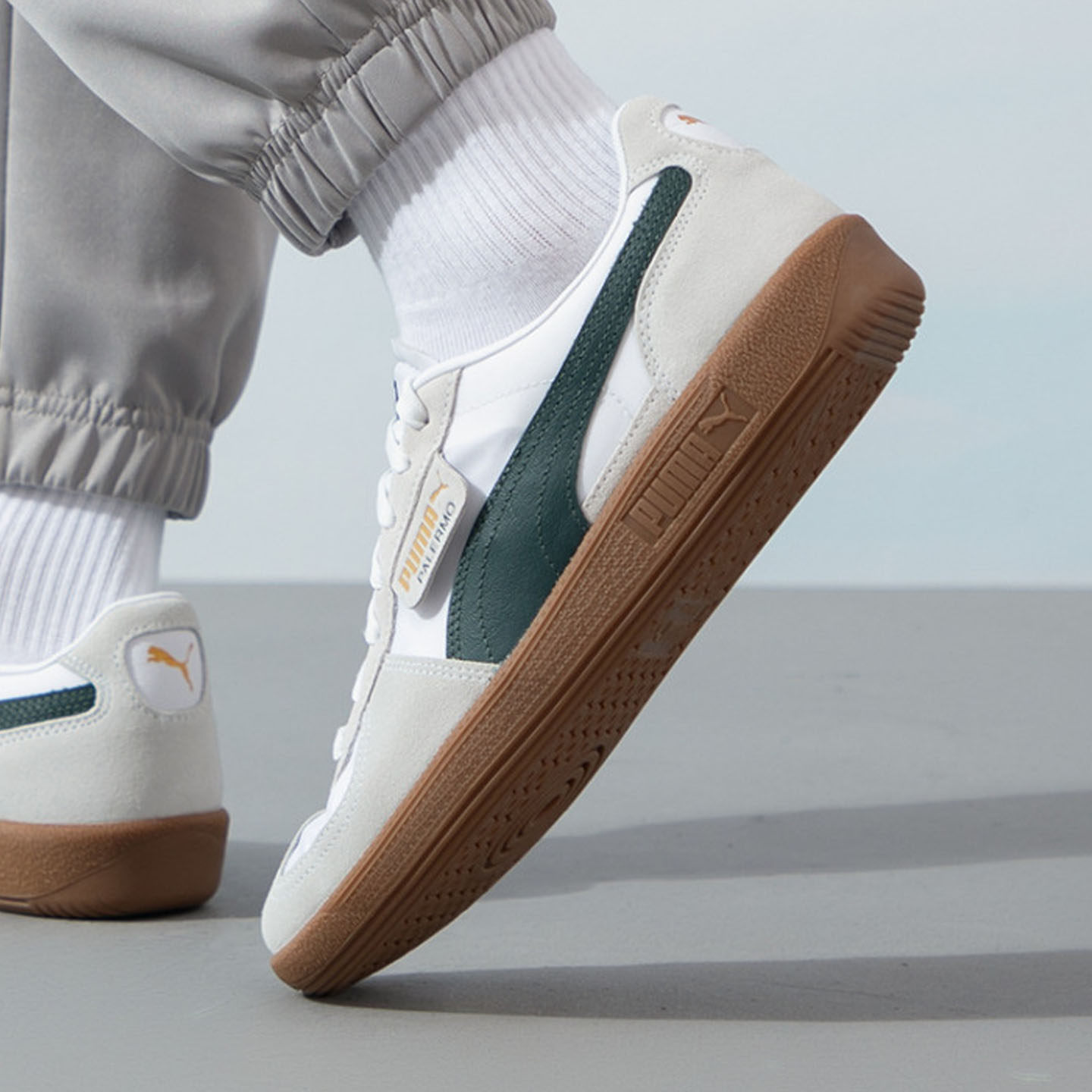 PUMA彪马Palermo轻便舒适防滑减震低帮板鞋男女同款399341-05,淘宝优惠券,粉丝福利购,淘宝优惠卷