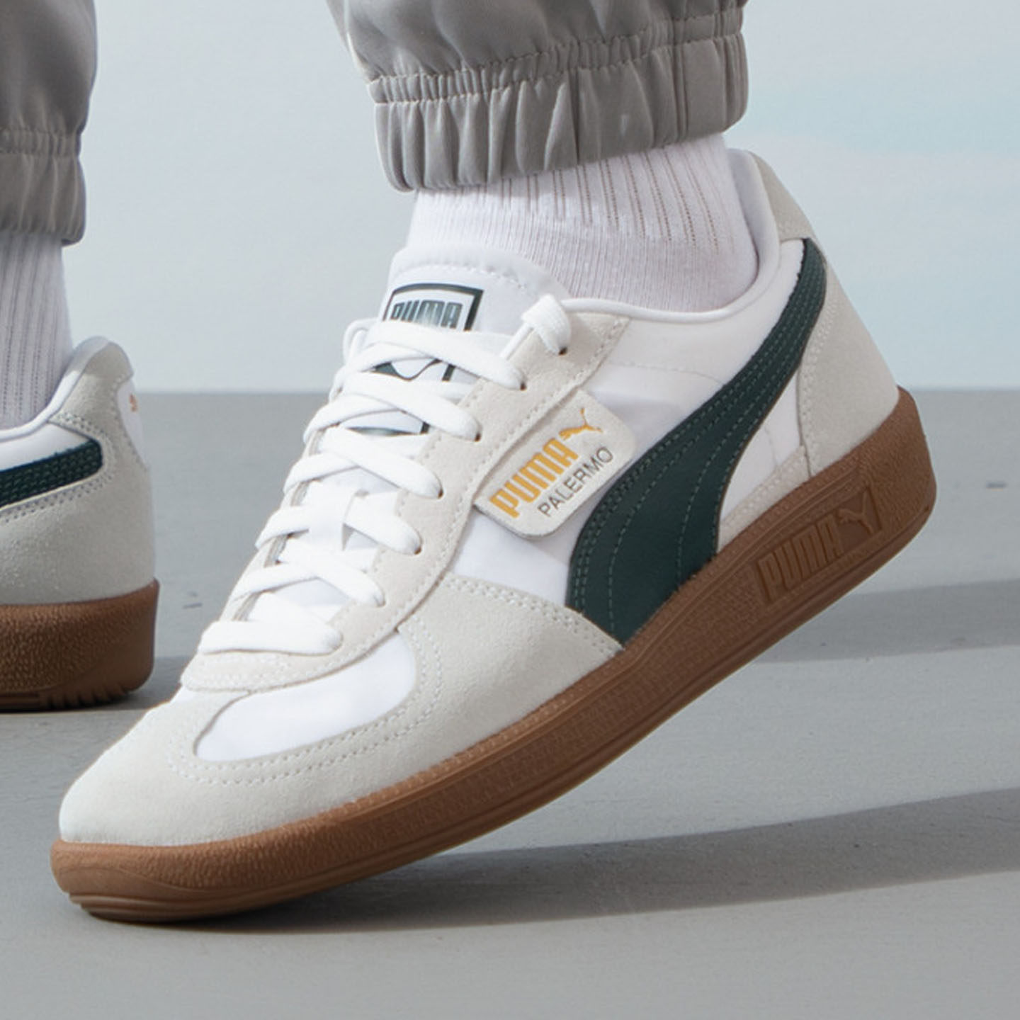 PUMA彪马Palermo轻便舒适防滑减震低帮板鞋男女同款399341-05,淘宝优惠券,粉丝福利购,淘宝优惠卷