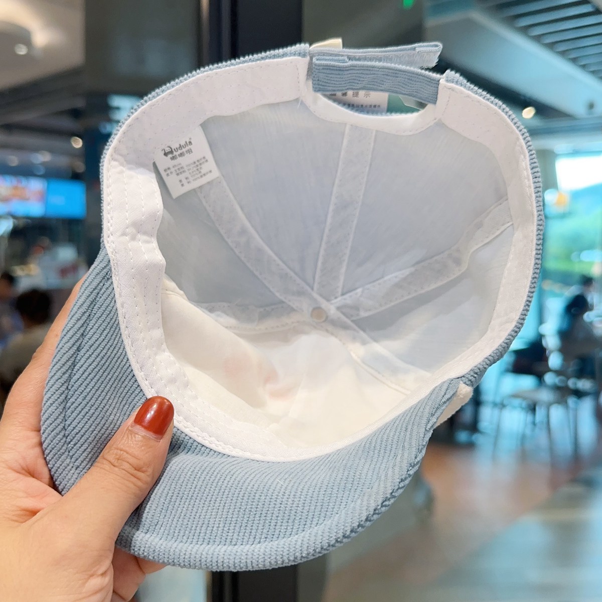 嘟嘟啦儿童鸭舌帽婴儿帽子宝宝小月龄男幼儿软沿帽遮阳帽卡通可爱 - 图2