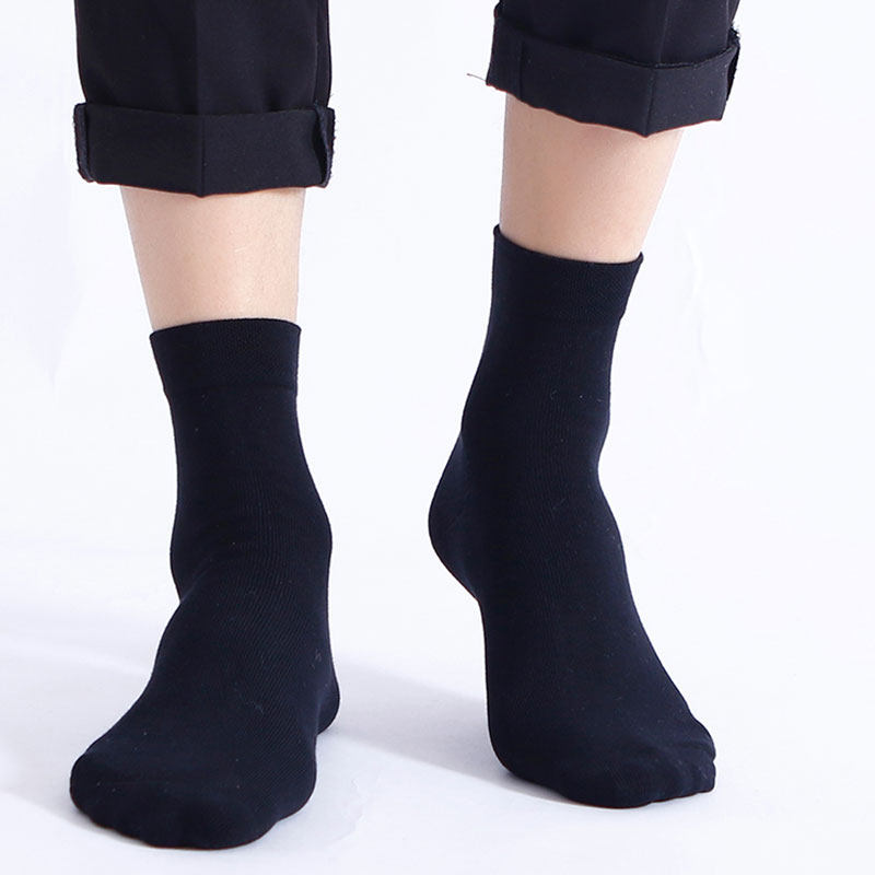 hku抗菌商务秋冬季纯色防臭袜子 hku内衣短袜/打底袜/丝袜/美腿袜