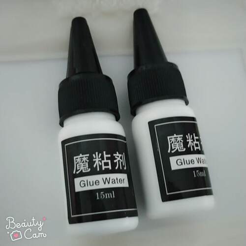 果冻胶美甲贴防水高粘度一次性透明双面胶穿戴假指甲片专用魔粘剂 - 图3