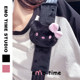 Emo ຕົ້ນສະບັບ dark kate cat car seat belt shoulder cover cute car accessories shoulder pads anti-wear universal style