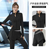Running sports suit for women 2025 new fitness morning running Pilates training clothing yoga top jacket large size