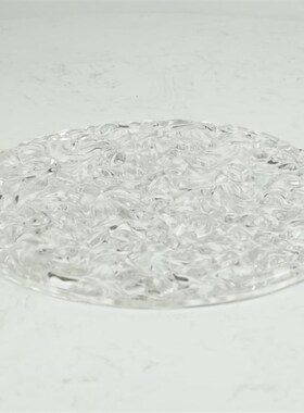 轻奢创意工艺品玻璃托盘居家家居A卧室软装饰品客厅摆件客厅艺术