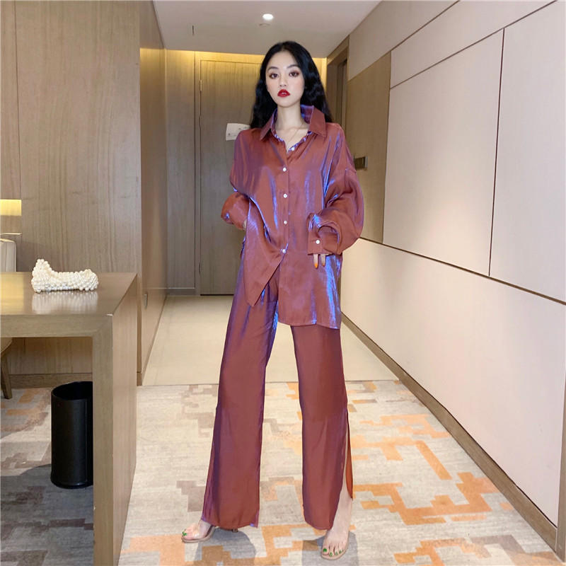 女夏装新款防晒衣偏光+开叉衬衫 宝媞奴时尚套装