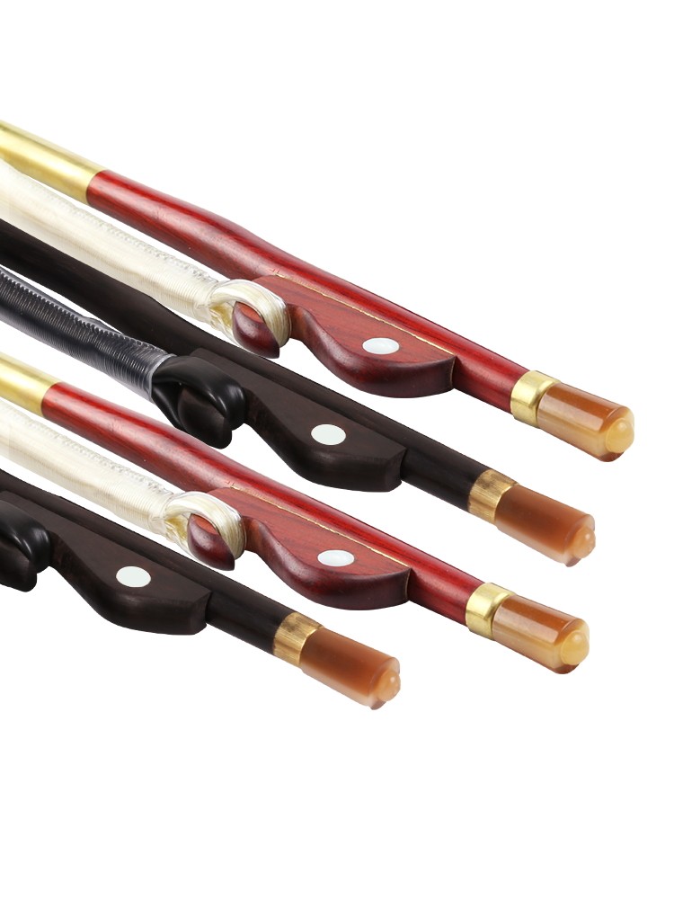 二胡弓子弓毛真黑檀紫檀琴弓弓马尾 晗玥二胡