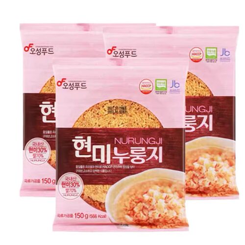 进口传统真是好大米锅巴零食韩国锅巴汤用手工铁锅锅巴非油炸锅巴 - 图3