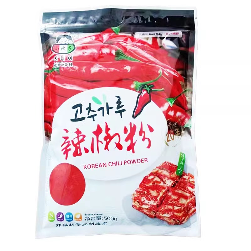 韩国辣白菜专用辣椒粉 小伙子中粗辣椒粉 烧烤辣椒粉泡菜用辣椒粉