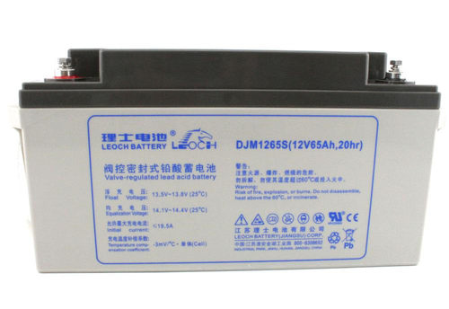 理士蓄电池DJM1265太阳能12V65AH电瓶UPS电源EPS主机直流屏用电瓶 - 图3