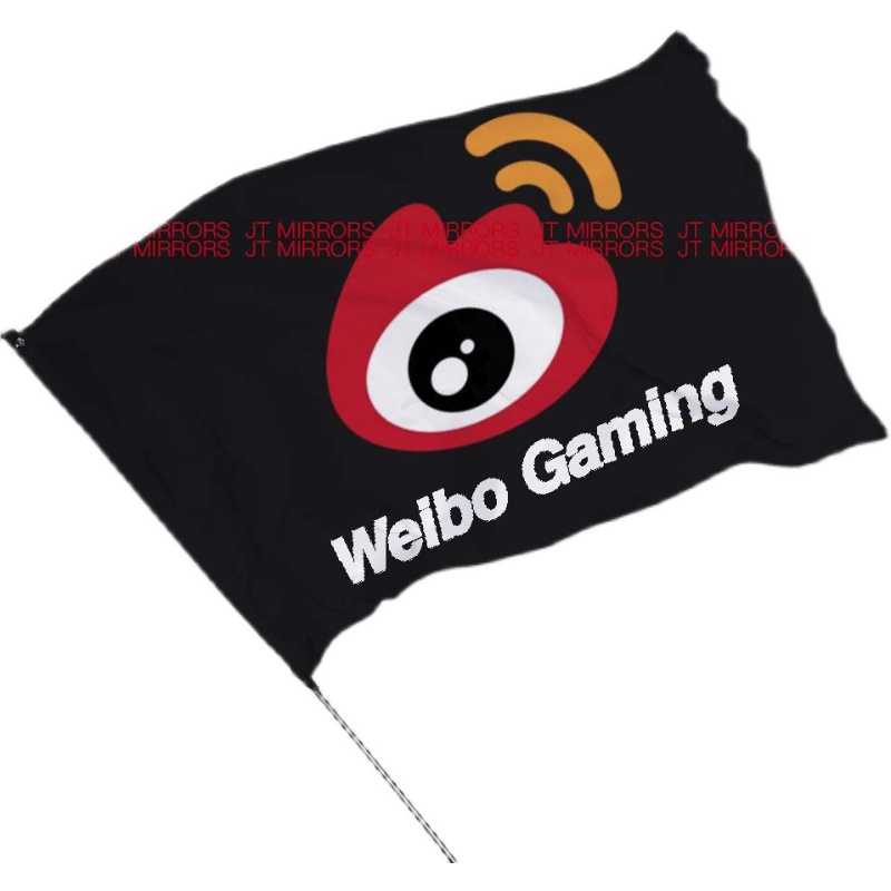 2022LPL英雄联盟联赛WBG电子竞技俱乐部战队队旗旗帜Weibo Gaming - 图1