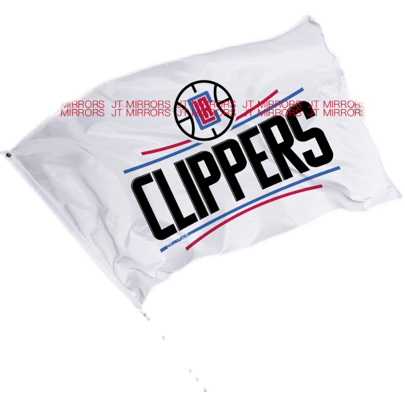 NBA洛杉矶快船篮球俱乐部周边队旗旗帜定制Los Angeles Clippers - 图3