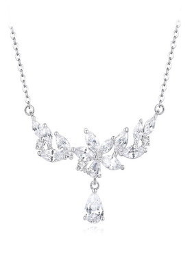 月桂女神项链999纯银女款送女友