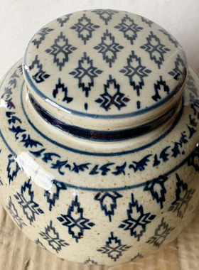 侘寂风仿古复古做旧小花瓶中式陶罐陶瓷花器客厅插花摆件装饰品