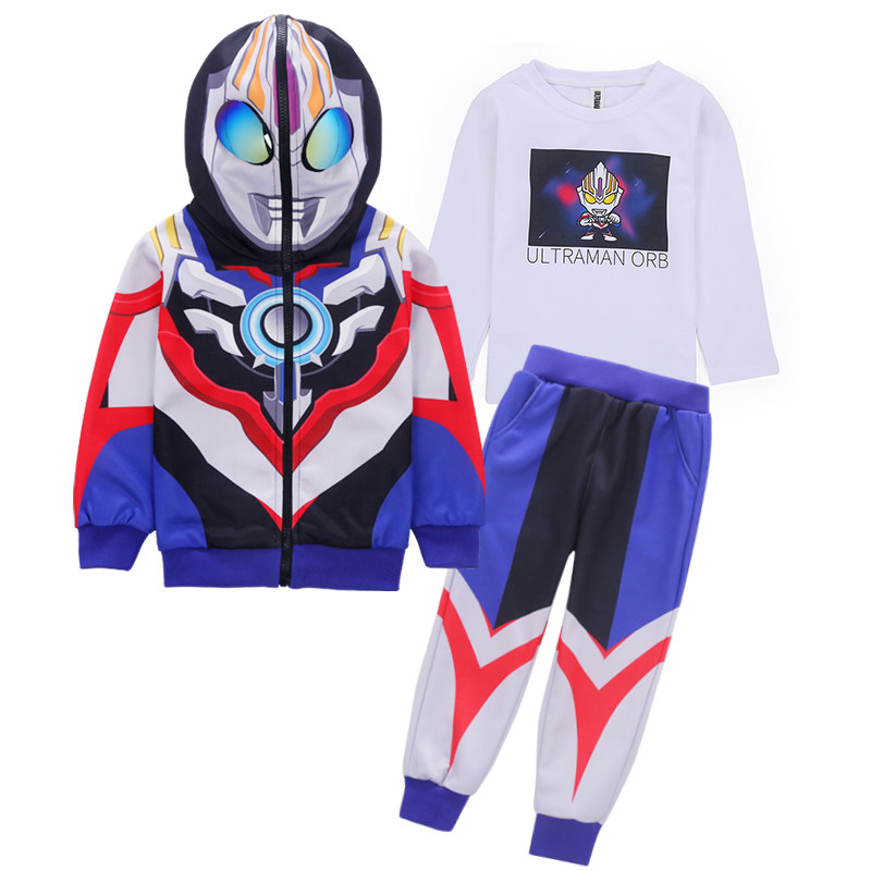 奥特曼儿童秋装男童套装2020年新款 ultraman博创时空套装