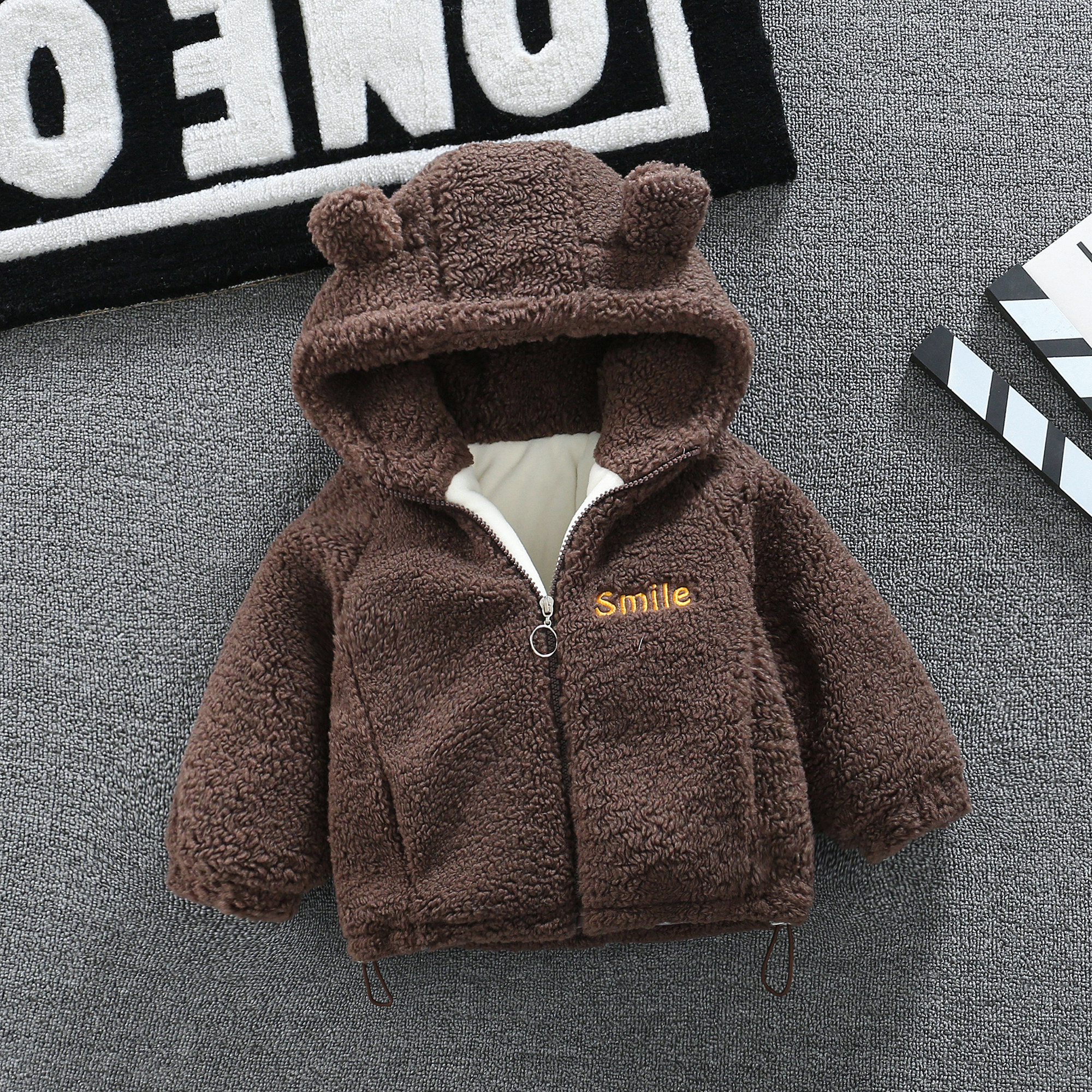 儿童冬装外套2025秋冬季宝宝衣服卡通婴儿男童女童加绒加厚毛毛衣,淘宝优惠券,粉丝福利购,淘宝优惠卷