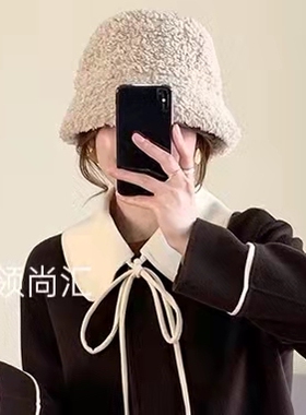2022新款秋冬呢子娃娃领假领子外搭披肩领百搭小圆领装饰假衣领