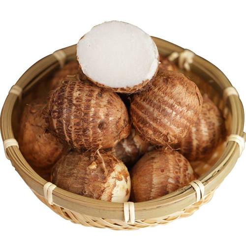 山东芋头新鲜牛奶小芋头农家现挖芋艿毛芋仔芋子软滑糯非荔蒲香芋 - 图3