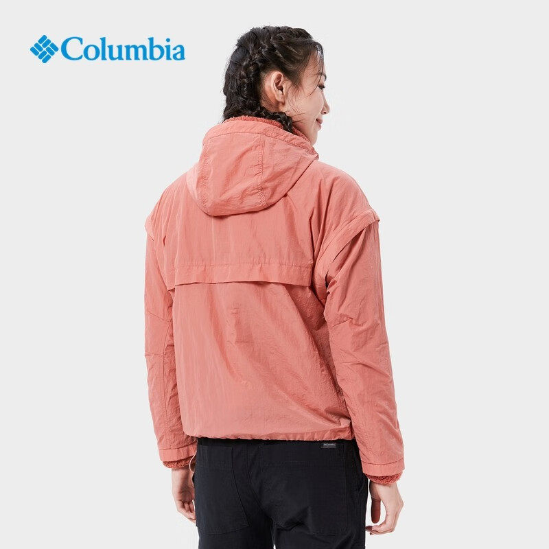 哥伦比亚Columbia女羊羔绒抓绒衣休闲夹克两件套三合一外套WR1676,淘宝优惠券,粉丝福利购,淘宝优惠卷