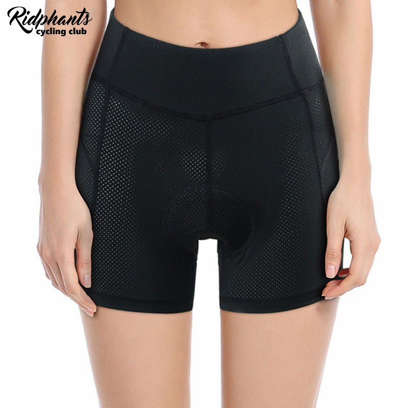 山地自行车款硅胶坐垫内裤公路车速干骑行裤运动健身骑马短裤 - 图0