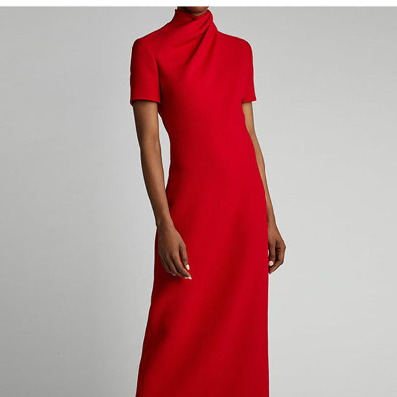 年会晚礼服裙女长款优雅气质2023新款夏季敬酒服新娘显瘦简单大气