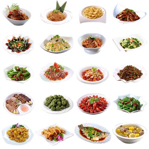 陶瓷餐盘异形盘子菜盘商用家用不规则白色酒店餐具饭店专用凉菜盘 - 图3