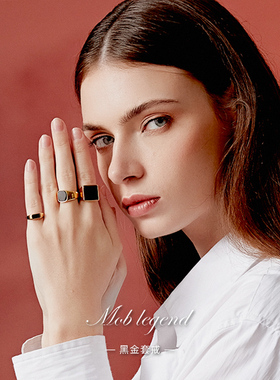 设计师原创套戒欧美夸张老爹风