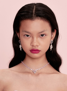 FWISH飞未夕动物项链纯银吊坠