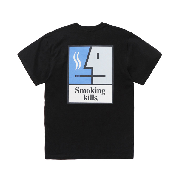 小众潮牌 #FR2 Smoking Icon T-shirt 男女情侣圆领宽松短袖T恤 - 图1