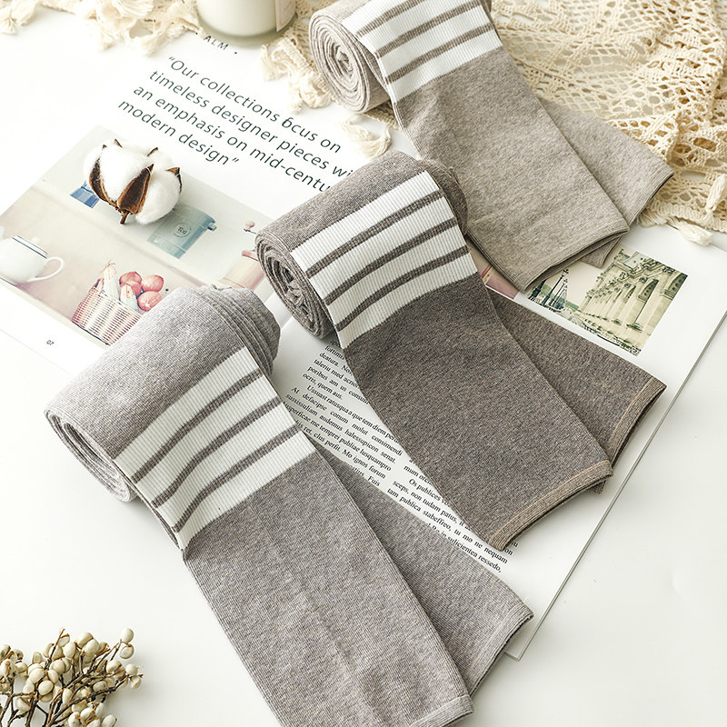 春秋季韩版灰色外穿棉日系小脚裤 汐怡打底裤