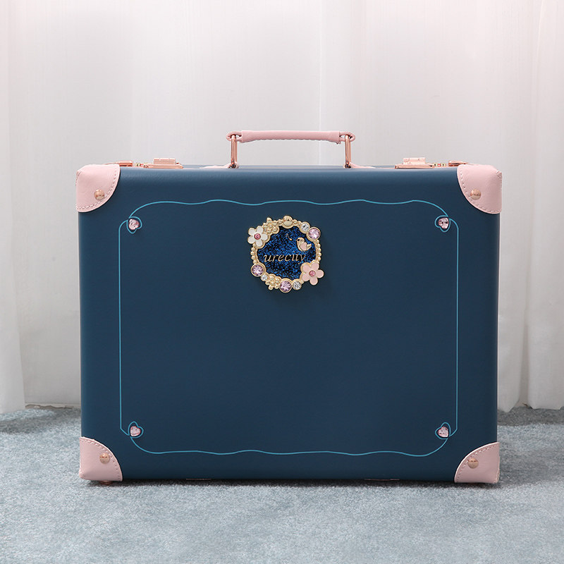 urecity手工16寸电脑女小型密码箱 urecity旅行箱