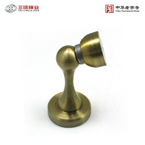 三环不锈钢门吸强磁地吸墙吸两用打孔强吸力多色现代简约型HN7301 - 图2