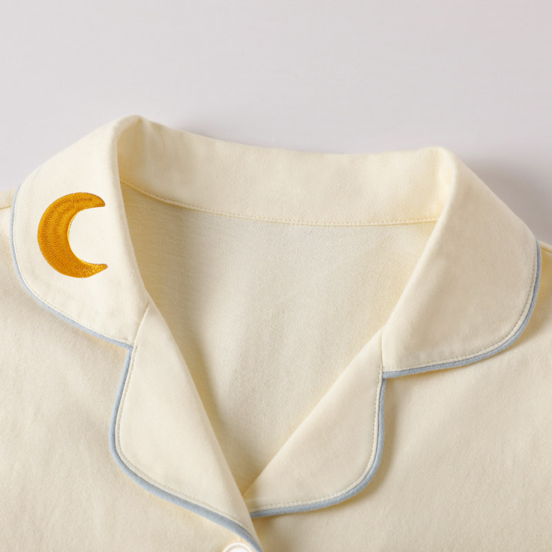 pinksea情侣纯棉长袖春秋季睡衣 pinksea内衣睡衣/家居服套装