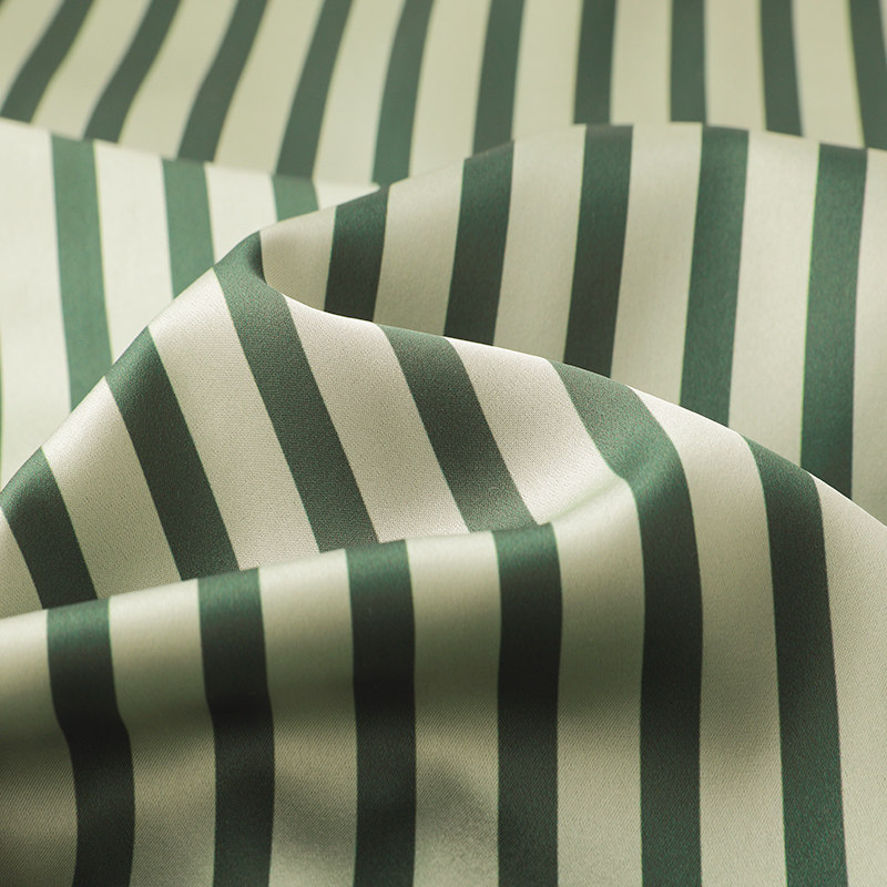 情侣夏冰丝高级感竖条纹短袖睡衣 pinksea内衣睡衣/家居服套装