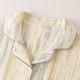 Couple pajamas for women in summer pure cotton short-sleeved trousers set