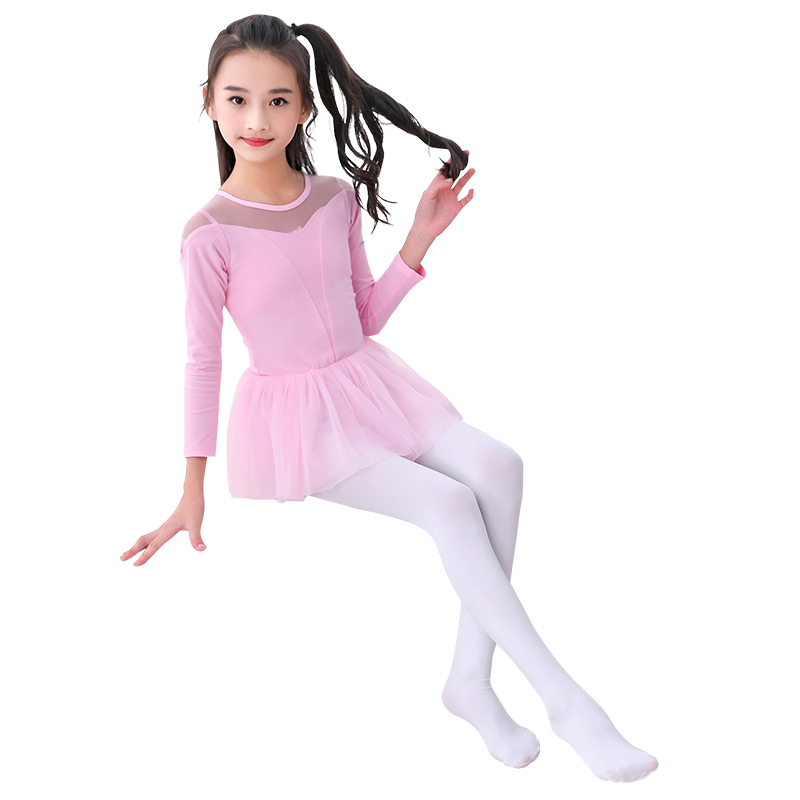 白色连裤袜夏季跳舞成人大童舞蹈袜 佐凡莎连裤袜/打底袜