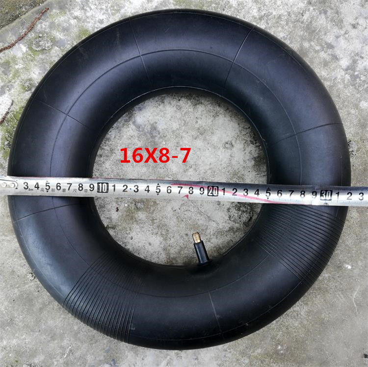 四轮沙滩车配件小悍马卡丁车16x8-7寸16X8.00-7加厚7寸内胎16*8-7 - 图0