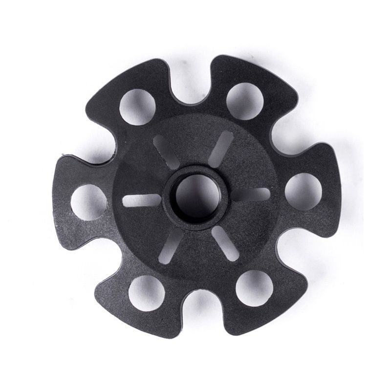 户外登山杖配件雪花片雪托保护套雪地拖档泥托雪拖托盘脚套 - 图0