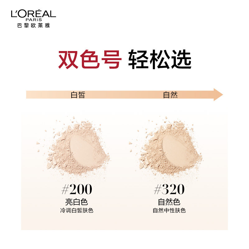  欧莱雅彩妆粉饼