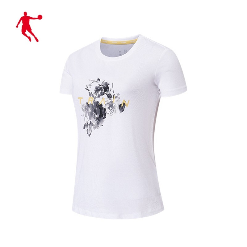 【 Same style in the mall 】 Jordan knitted short sleeved T-shirt for women 2020 summer trend printing for women EHS32201398