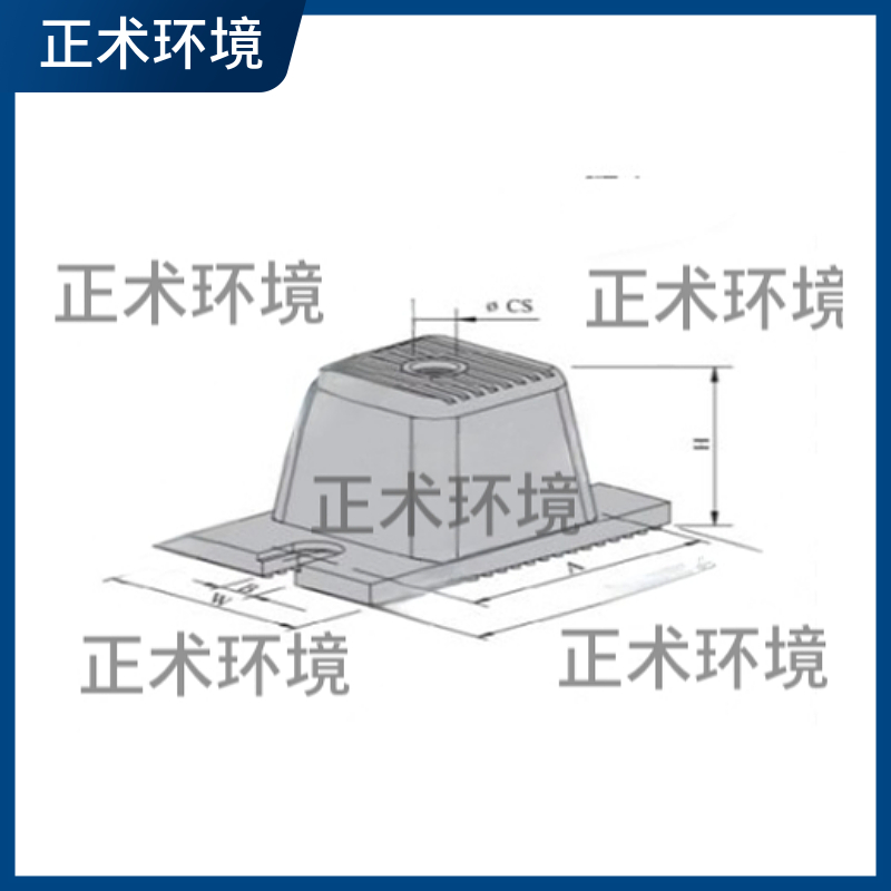 厂销新款正术JN-180橡胶减振器压缩机变压器风机水泵裁断机剥线机 - 图2