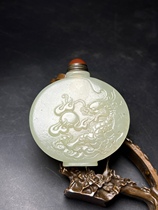 The Old And Tian Jade Snuff Pot