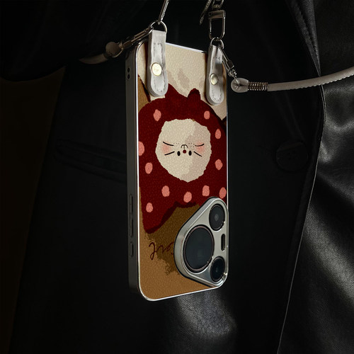 适用于华为Pura70pro手机壳新款头套猫仔Mate60/70pro十套50/40全包防摔P60/80带挂绳Nova14ultra/13/12外7/9 - 图1