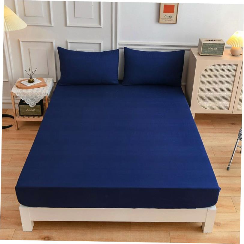 King Size bed sheets fitted sheet pillow cases床笠枕套-图0