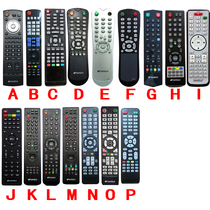 山水电视机遥控器UA400WF LCD LE32HWD/B /37/SF/SJ/42/47HD/HE - 图1