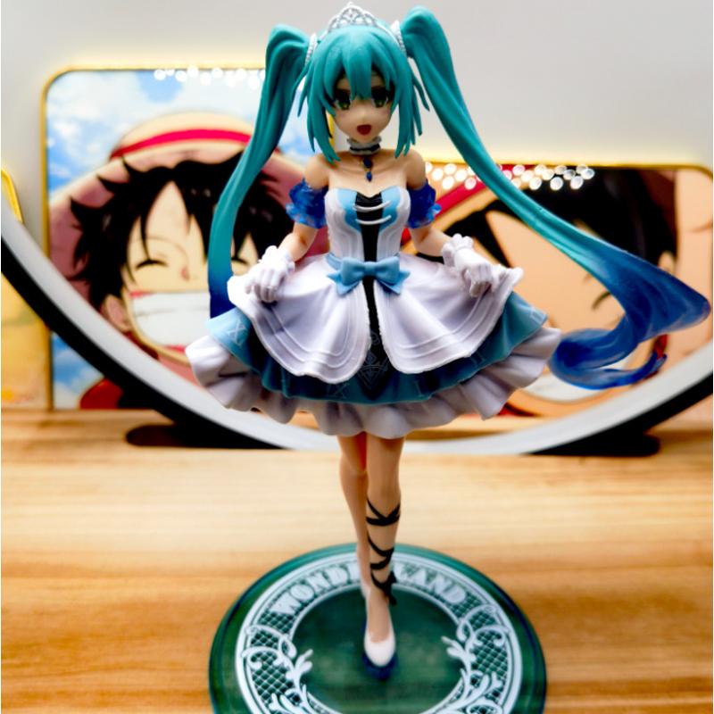 初音未来手办模型摆件公仔美少女水冰月二次元蕾姆亚丝娜周边合集 - 图1