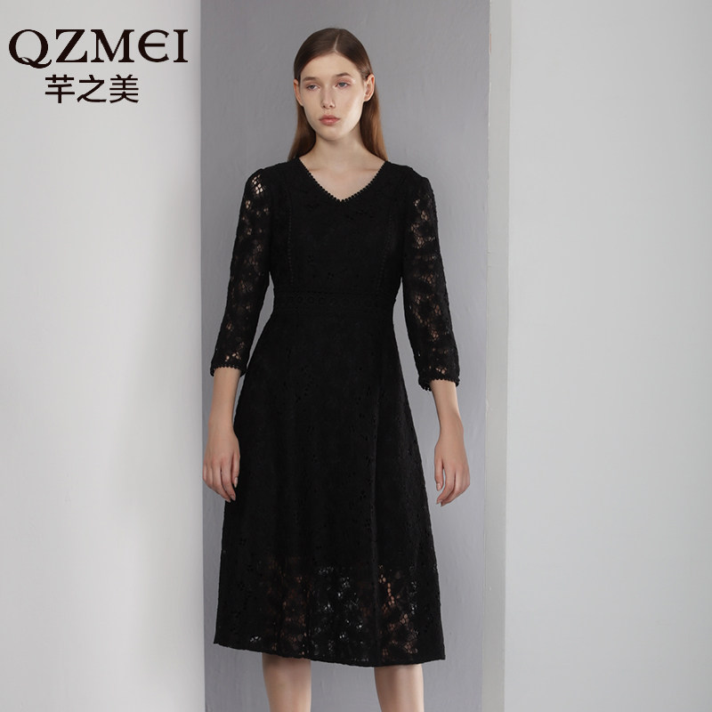 芊之美大码女装2020年春季连衣裙 芊之美连衣裙