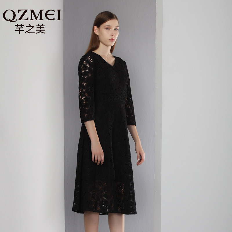 芊之美大码女装2020年春季连衣裙 芊之美连衣裙