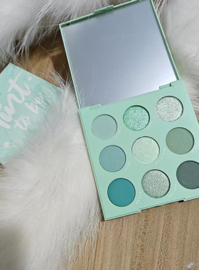 清仓美国Colourpop十二色蝴蝶眼影盘大地哑光微醺自然百搭平价